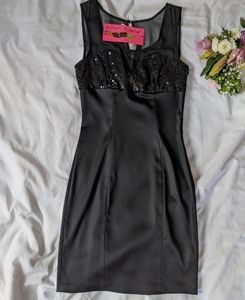 Black Betsey Johnson cocktail dress